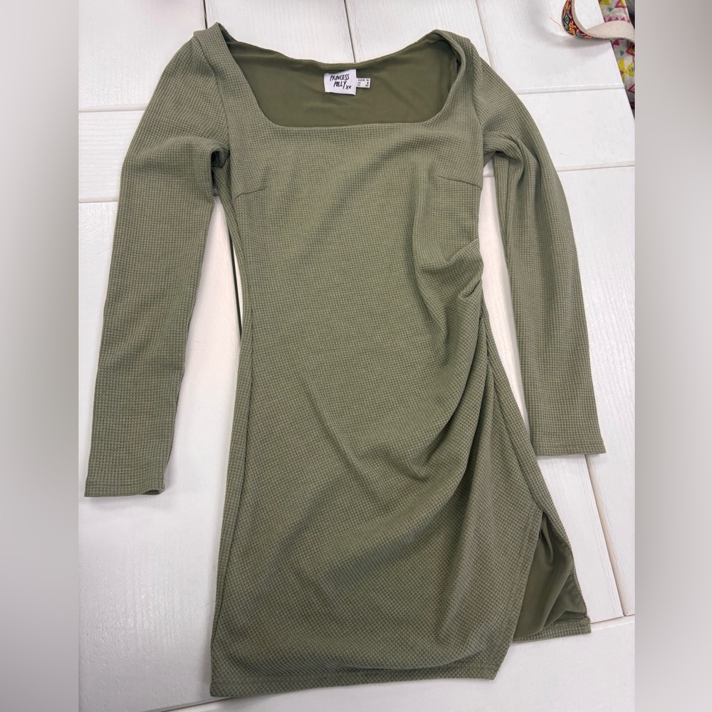 Princess Polly Side Ruched Mini Bodycon Dress